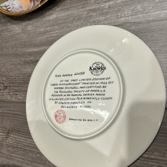 Norman Rockwell Lot of 8 Plates - Picture 10 of 15